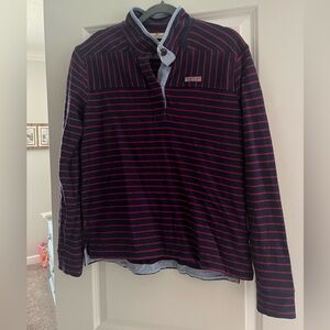 Vineyard vines women’s Americana relaxed button down shep shirt size m